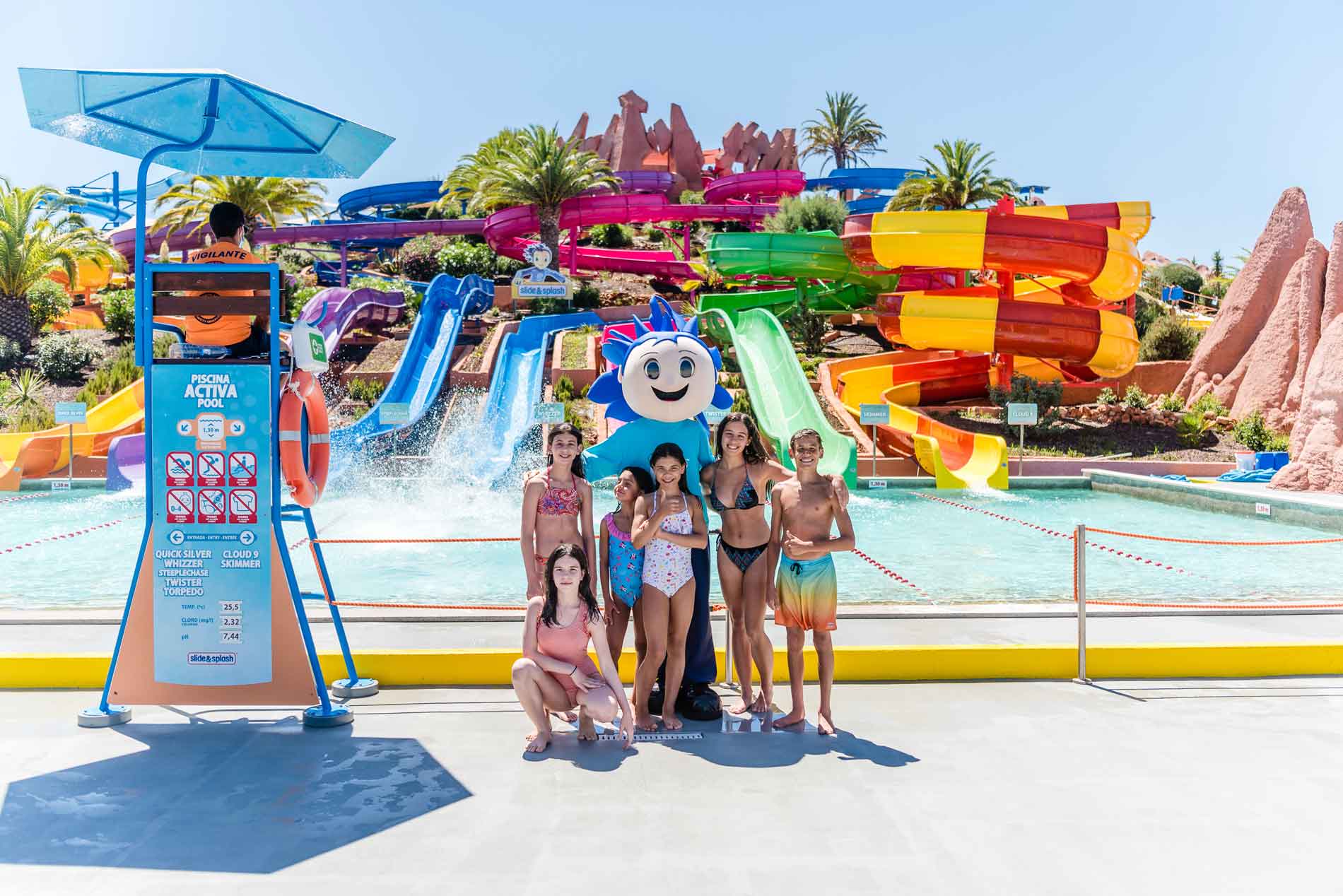 Visitas escolares e atividades em grupo no Slide & Splash: diversão e aprendizagem